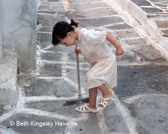 Greece - Dancing Girl - Naoussa